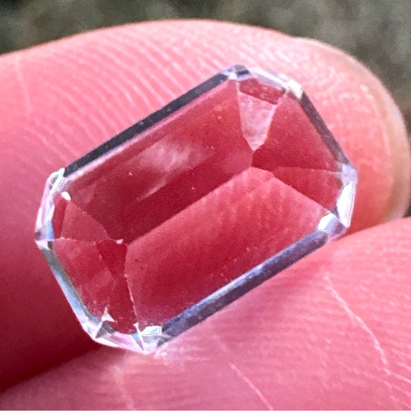 Natural Pink Color Kunzite 3.90 Ct Kunzite Ring Size - Picture 9 of 16